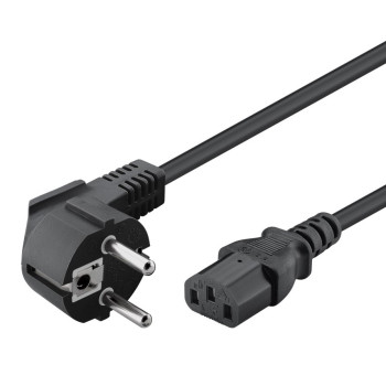 POWERTECH Καλώδιο τροφοδοσίας CAB-P020, 3x 0.75mm², CCS, 1.5m, μαύρο