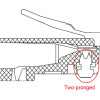 GOOBAY βύσμα RJ45 72500, CAT 5e UTP, διάφανο, 10τμχ