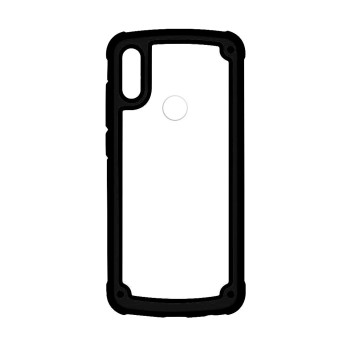 POWERTECH Θήκη Frame PC & TPU MOB-1331 για Samsung Galaxy A40, μαύρη