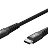 GOOBAY καλώδιο USB-C 73955, 60W, 480Mbps, 3m, μαύρο