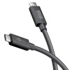 GOOBAY καλώδιο USB-C 74376, USB4, 240W, 80Gbps, 16K/60Hz, 1.2m, μαύρο