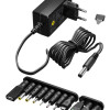 GOOBAY επιτοίχιος φορτιστής 74436, 5V-15V, 36W, 12 tips