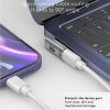 GOOBAY αντάπτορας USB-C 74443, γωνιακός 90°, USB4, 240W, 40Gbps, 8K, γκρι
