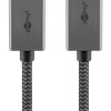 GOOBAY αντάπτορας DisplayPort σε HDMI 75271, 4K/60Hz, 0.2m, γκρι