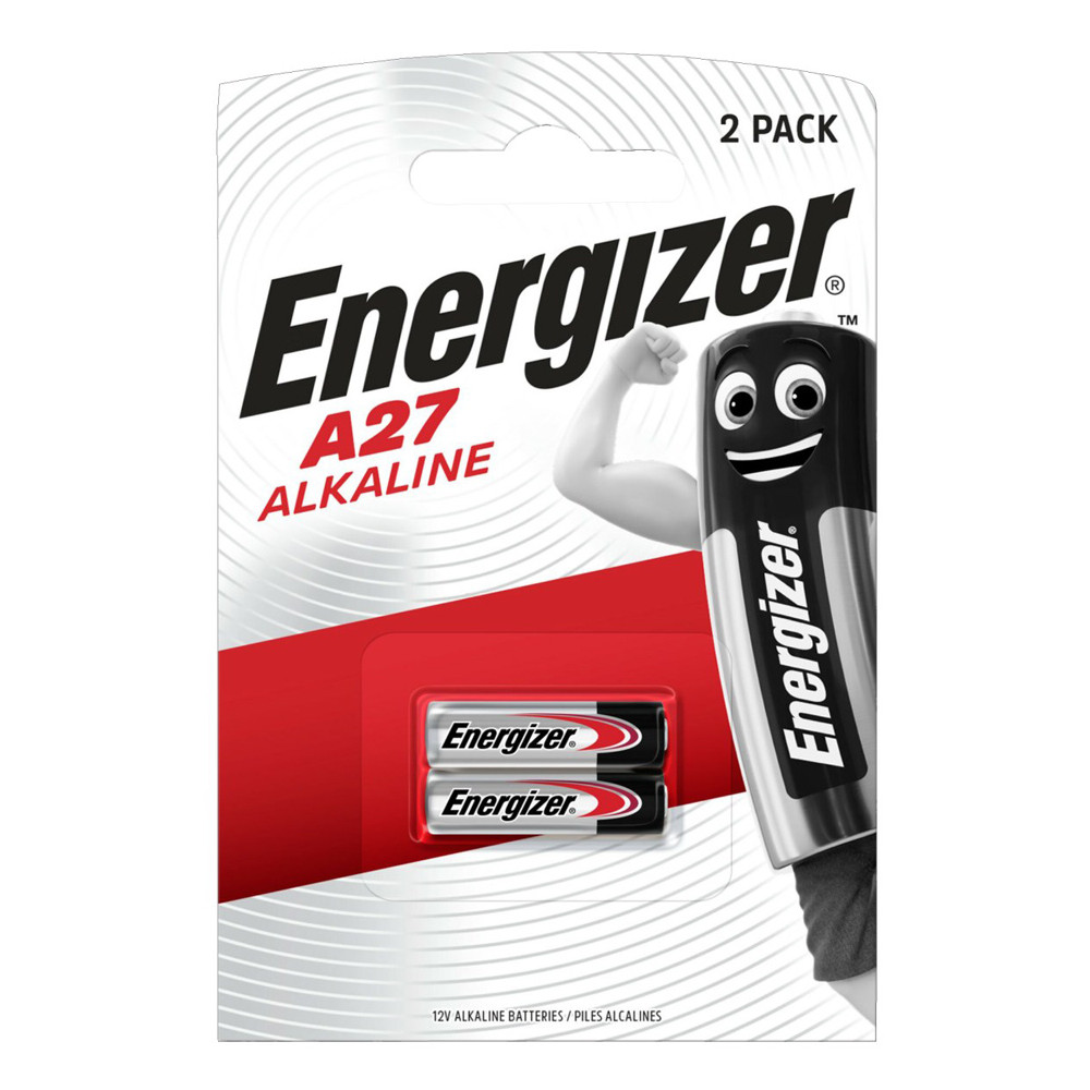 ENERGIZER αλκαλικές μπαταρίες A27, 12V, 2τμχ