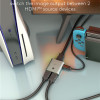 GOOBAY HDMI switch 77791, 2 σε 1, 8K/60Hz, γκρι