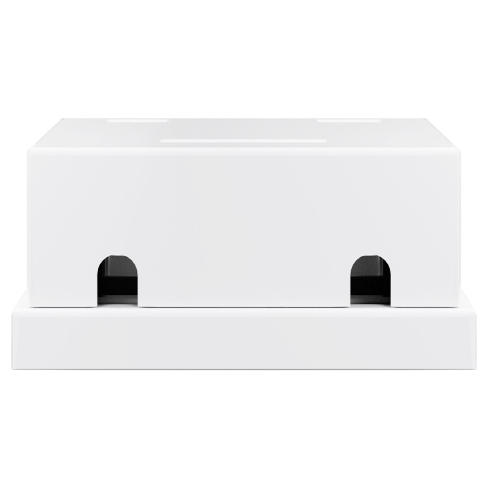 GOOBAY Keystone κυτίο 79366 για 2 θύρες δικτύου, 61.42mm, λευκό
