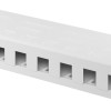 GOOBAY Keystone κυτίο 79426 για 8x θύρες δικτύου, λευκό
