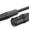 GOOBAY καλώδιο ήχου 6.35mm σε XLR 80049, 1m, μαύρο