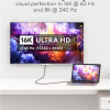 GOOBAY καλώδιο HDMI 2.2 80091, 16K/60Hz, 96 Gbps, 1m, μαύρο