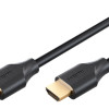 GOOBAY καλώδιο HDMI 2.2 80094, 16K/60Hz, 96 Gbps, 2m, μαύρο