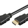GOOBAY καλώδιο HDMI 80101 με Ethernet, soft, 4K/60Hz, 18 Gbps, 1m, μαύρο