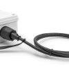 DELOCK καλώδιο δικτύου 80166, CAT 6 STP, με καπάκι, IP68, 1m, μαύρο