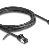 DELOCK καλώδιο δικτύου 80184, CAT 8.1 U/FTP, 40Gbps, εύκαμπτο, 2m, μαύρο