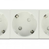 DELOCK τριπλό module πρίζας ρεύματος Easy 45 81323, 45°, 45x45mm, 5τμχ