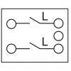 DELOCK module διακόπτης Easy 45 81360, μονός, 2-pole, 1-way, λευκός