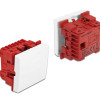 DELOCK module διακόπτης Easy 45 81360, μονός, 2-pole, 1-way, λευκός