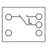 DELOCK module διακόπτης Easy 45 81362, μονός, 1-pole, 2-way, λευκός