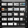 DELOCK D-Type module βάση 81405 για Easy 45 patch panel, 45x45mm, 5τμχ