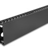 DELOCK cable management 81559 για rack 19"/2U, μεταλλικό, μαύρο