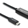 DELOCK καλώδιο USB-C σε HDMI 81704, 4K/60Hz, 2m, μαύρο
