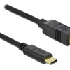 DELOCK καλώδιο USB-C σε USB Type B 83330, 2m, μαύρο