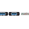 DELOCK καλώδιο USB 3.0 19 pin header (F) σε 2x USB 3.0 (F) 85244, 80cm