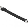 DELOCK καλώδιο USB 3.2 σε USB-C 85771, 3A, 5Gbps, FPC, 13.5cm, μαύρο