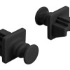 DELOCK κάλυμμα προστασίας για θύρα RJ45 86176, μαύρο, 10τμχ