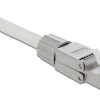 DELOCK βύσμα RJ45 CAT 6A STP 86477, tool-free, ασημί
