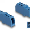 DELOCK σύνδεσμος οπτικής ίνας LC Simplex 87985, μπλε