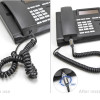 DELOCK βύσμα τηλεφώνου RJ10 88168, 360° περιστρεφόμενο, διάφανο-μαύρο