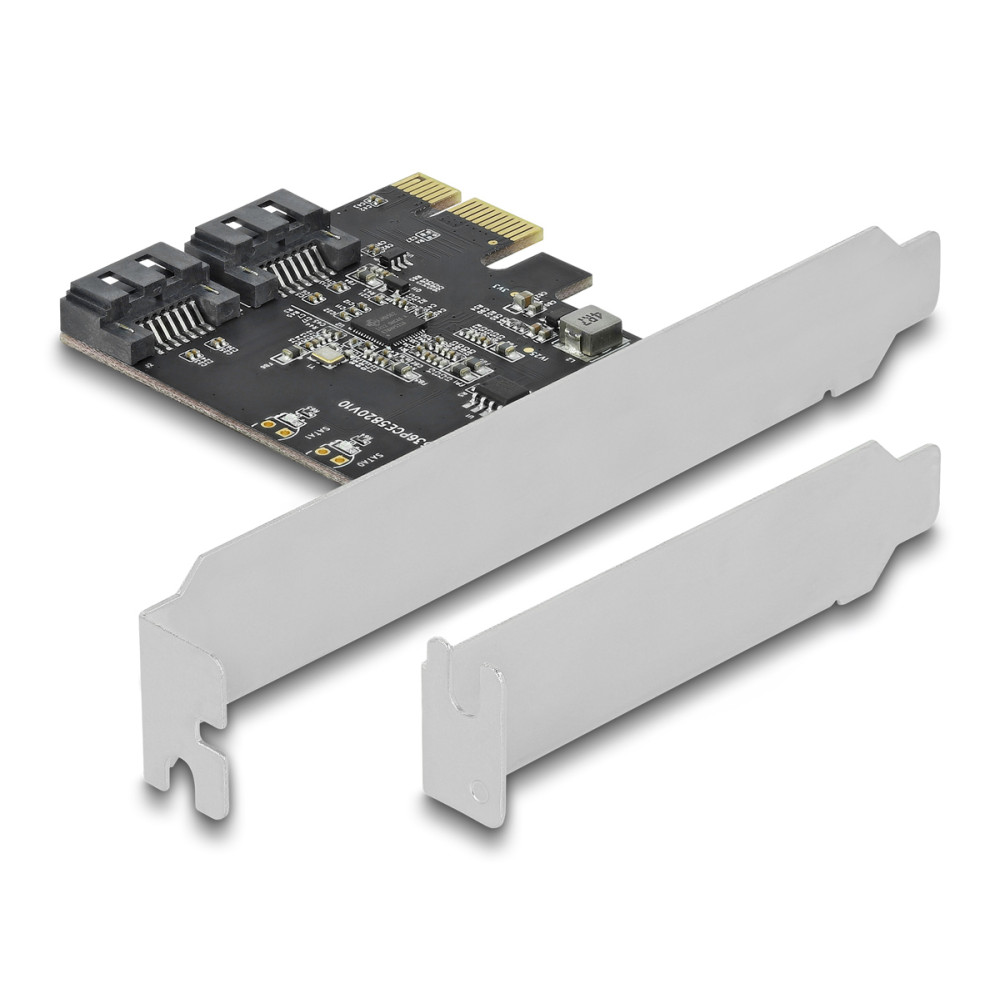 DELOCK κάρτα επέκτασης PCIe σε 2x SATA 90431, 6Gb/s