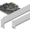 DELOCK κάρτα επέκτασης PCIe σε 2x SATA 90431, 6Gb/s