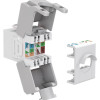 GOOBAY Keystone module RJ45 CAT 6A 90867, UTP, λευκό