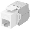GOOBAY Keystone module RJ45 CAT 6A 90867, UTP, λευκό