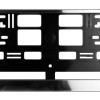 MOJE AUTO πλαίσιο πινακίδας αυτοκινήτου 93-036, 17.5x1.4x52.6cm, μαύρο