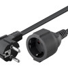 GOOBAY μπαλαντέζα προέκταση ρεύματος 93094, schuko, 3x 1.5mm², 5m, μαύρη