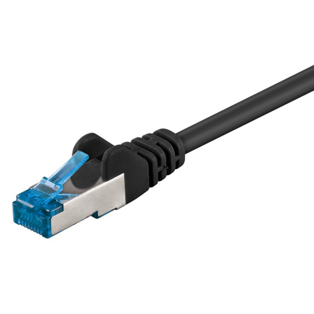 GOOBAY καλώδιο δικτύου 93706, CAT 6A S/FTP, 500MHz, Copper, 10m, μαύρο