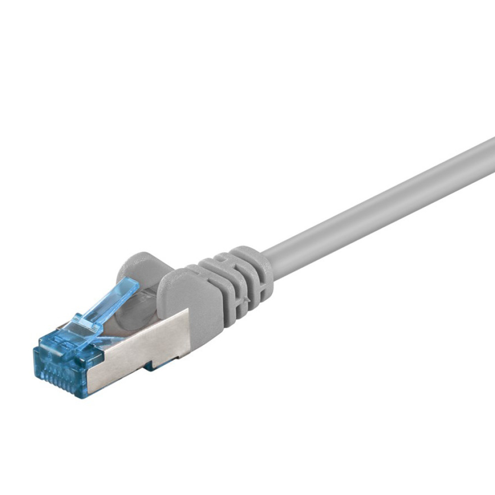 GOOBAY καλώδιο δικτύου 93815, CAT 6A S/FTP (PiMF), 500 MHz, Copper, 5m, γκρι
