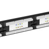 GOOBAY patch panel 93866 19"/1U, 24x ports, CAT 6 UTP, μαύρo