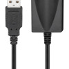 GOOBAY καλώδιο προέκτασης USB 95439, active, 480Mbps, 5m, μαύρο