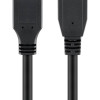 GOOBAY καλώδιο USB 3.0 σε micro Τype B 95734, 5 Gbit/s, 0.5m, μαύρο