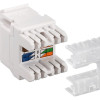 GOOBAY Keystone module RJ45 CAT 6 95740, UTP, 250MHz, λευκό