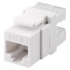 GOOBAY Keystone module RJ45 CAT 6 95740, UTP, 250MHz, λευκό