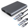 ORICO θήκη για 2x M.2 NVME SSD AM2C3-2N, 10Gbps, tool free, γκρι