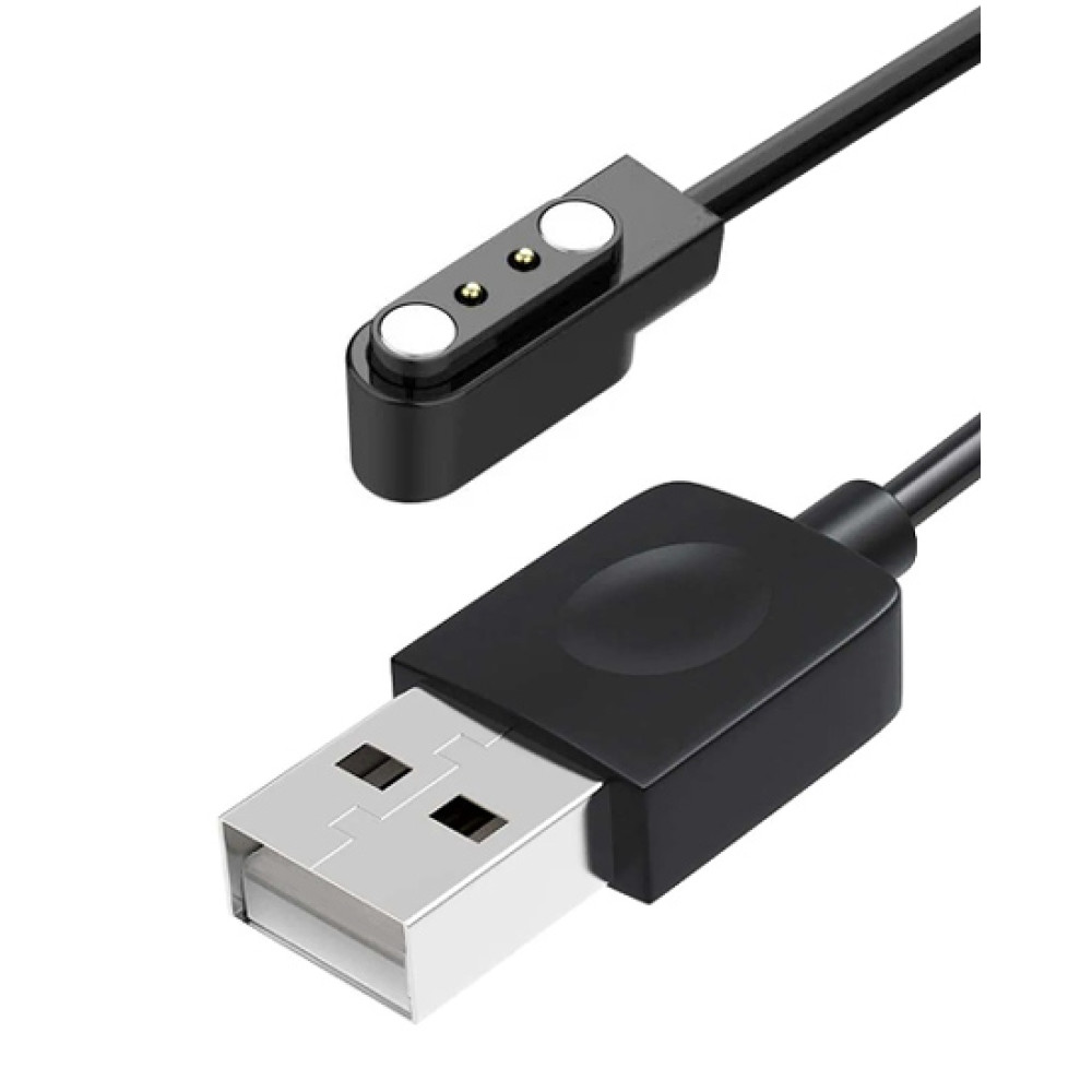 ZEBLAZE USB καλώδιο φόρτισης για smartwatch Ares 3 Plus, μαύρο