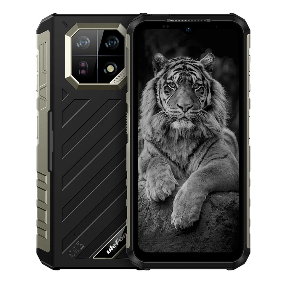 ULEFONE smartphone Armor 22 Pro, 6.58", 8/256GB, 6600mAh, IP68/IP69K/MIL-STD-810H, μαύρο