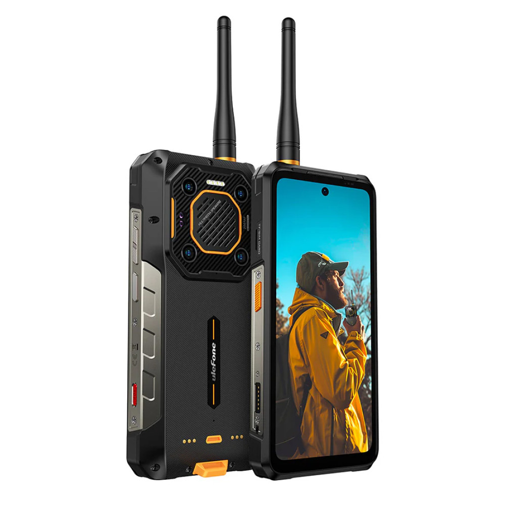 ULEFONE smartphone Armor 26 Ultra Walkie-Talkie, 6.78", 12/512GB, 5G, 15600mAh, IP68/IP69K, μαύρο