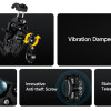 ULEFONE βάση ποδηλάτου για smartphone Armor Mount Pro AM01, μαύρη